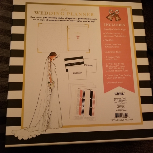 C. R. Gibson Wedding Planner - Picture 4 of 8